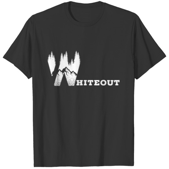 White Out, Snow, Winter Sports Hoodie, Blizzard T-shirt