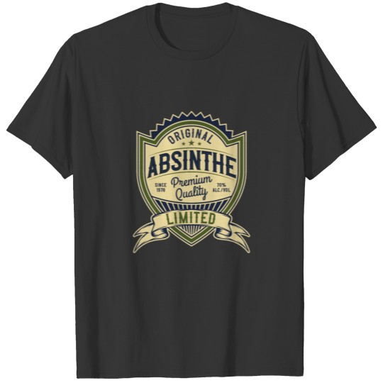 Absinthe - Green Fairy - 05 - hell T-shirt