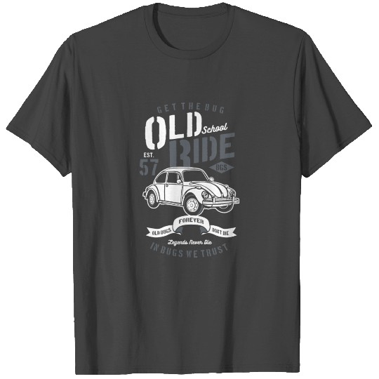 Old School Ride T Shirts