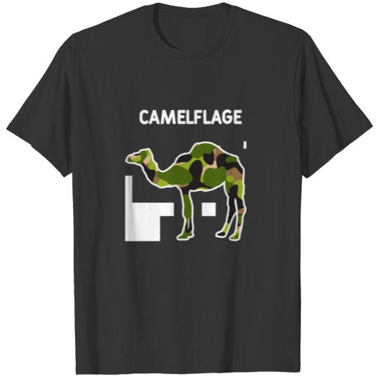 Camel Lover Camelflage T-shirt