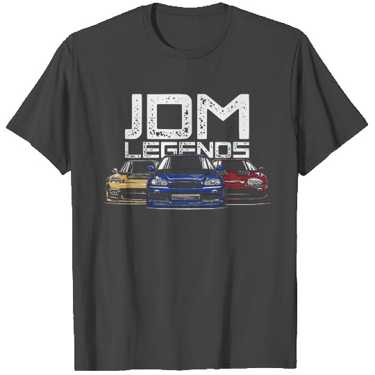 JDM Legends Japan Boosted Carguy Petrolhead Gift T Shirts