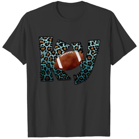 Kentucky Leopard Football T Shirts