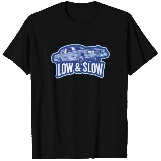 Low & Slow Lowrider Car T Shirts