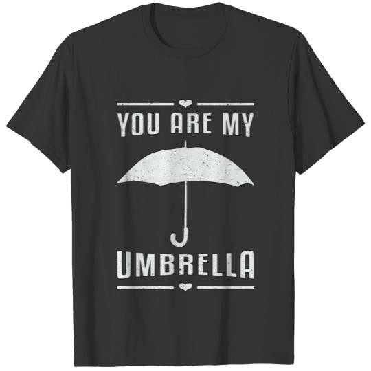 Umbrella Cloud Weather Raindrop Rain Rainy Gift T-shirt
