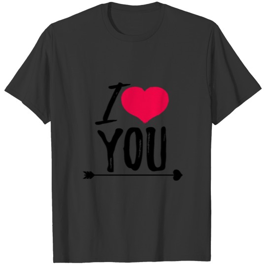 I LOVE YOU T-shirt