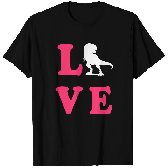 Tyrannosaurus Love T Shirts
