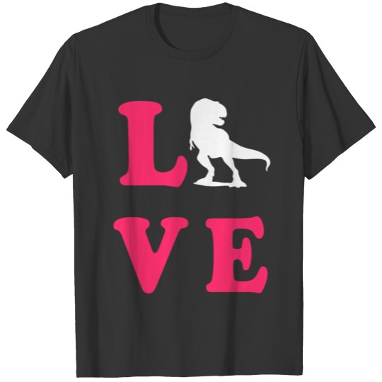 Tyrannosaurus Love T Shirts