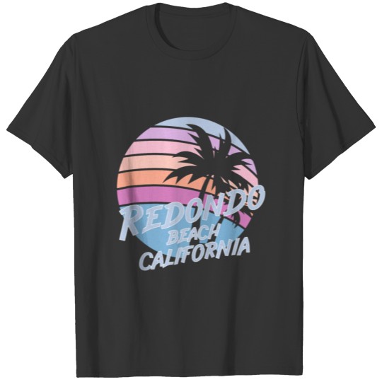 Redondo Beach California Zip T Shirts