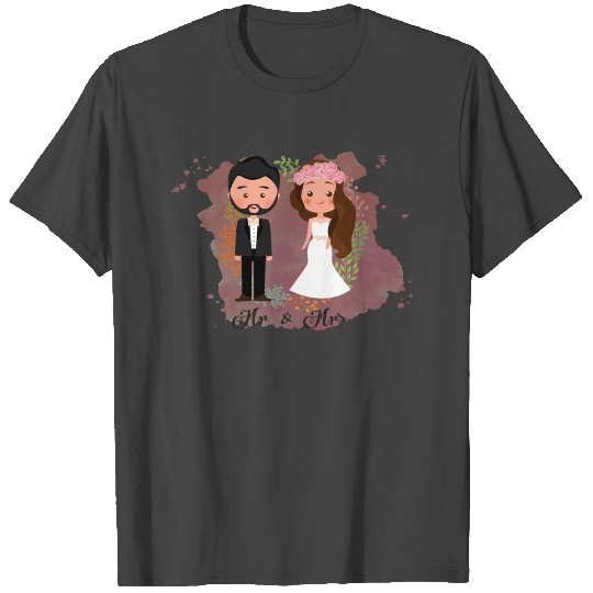 mr and mrs couples T Shirts