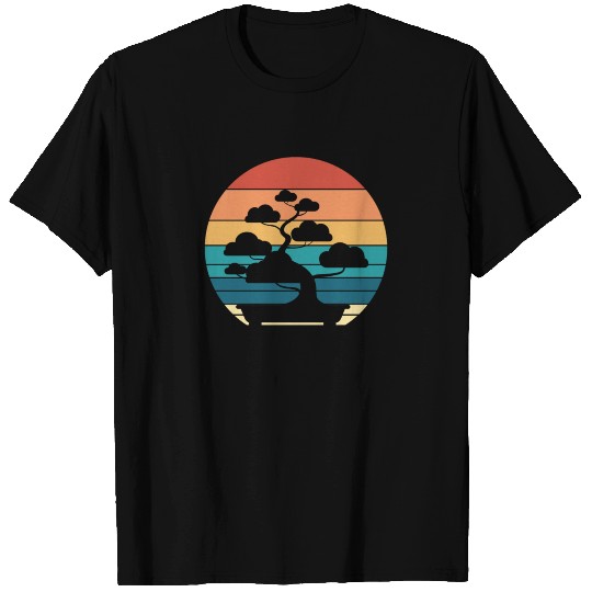Bonsai Retro Meditation Namaste Gift T Shirts