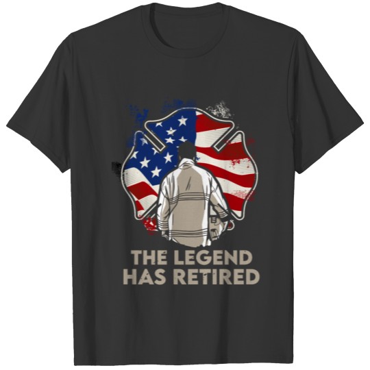 Long way Patriotic Shamrock US Flag The Legend Has T-shirt