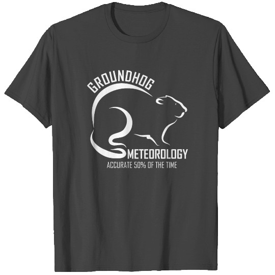 Groundhog Day Meteorology Funny Wood Chuck Holiday T Shirts