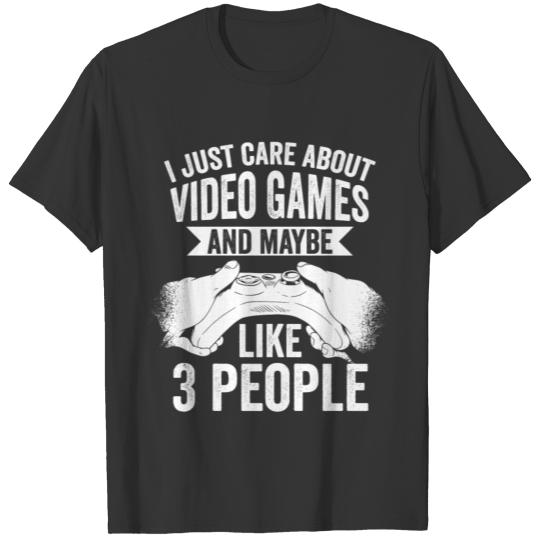 Gamer Video Game Esports Games Console Gift T Shirts