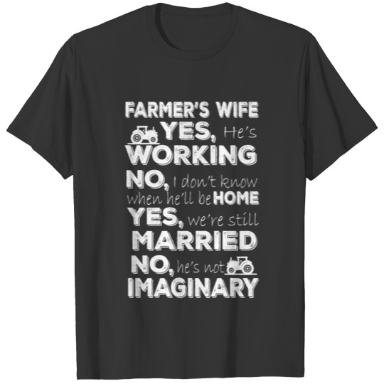 Farmer tractor saying, farmer trekker T-shirt