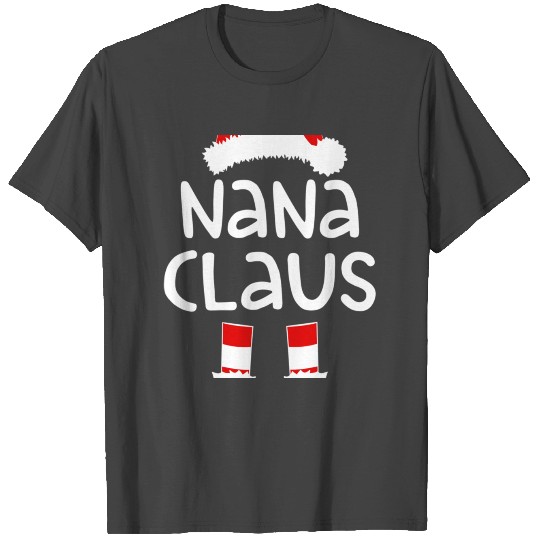 Nana Claus Matching Christmas Costume T Shirts