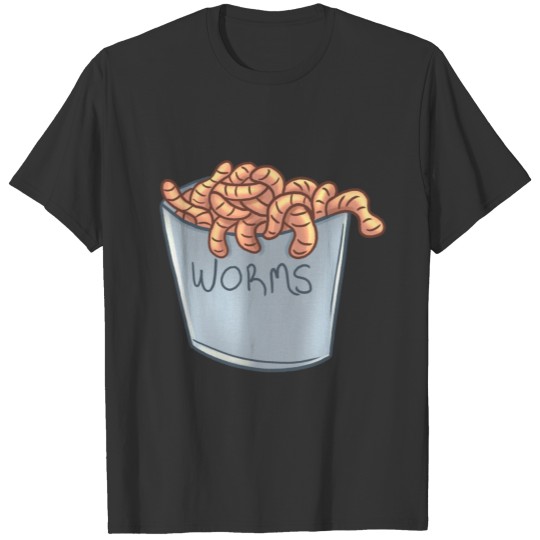 Worm Bucket T Shirts