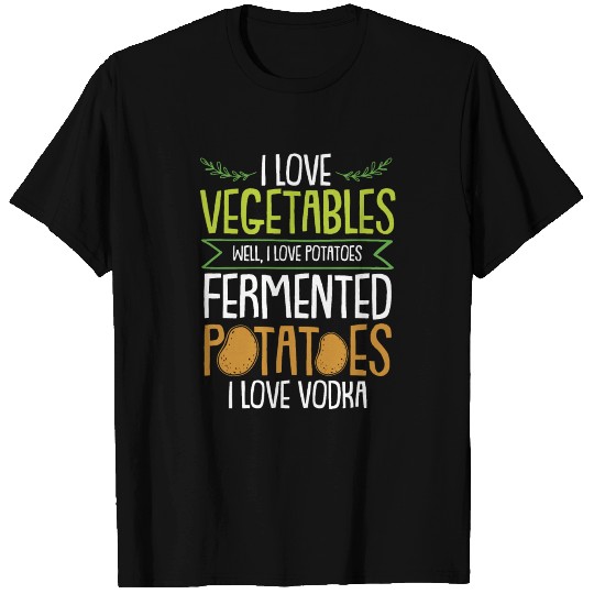 Vegetable Vegetable potato T Shirts
