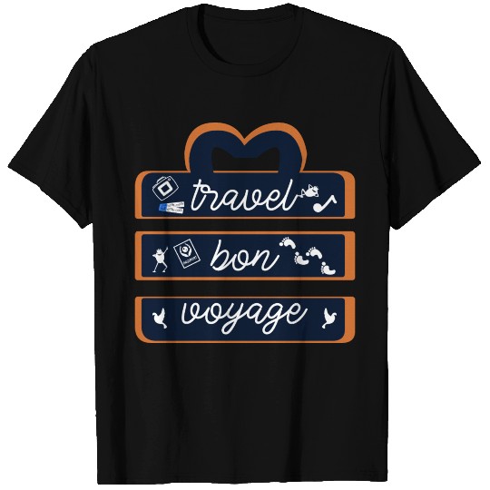 travel bon voyage T Shirts