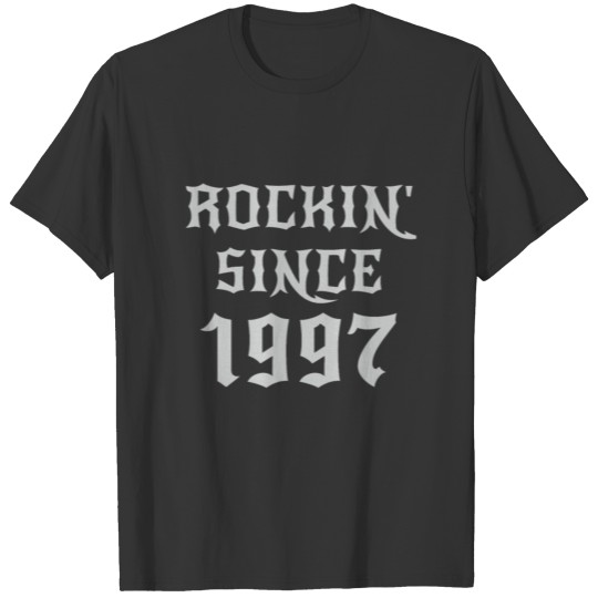 23 Year Old Classic Rock 1997 23rd Birthday Gifts T Shirts