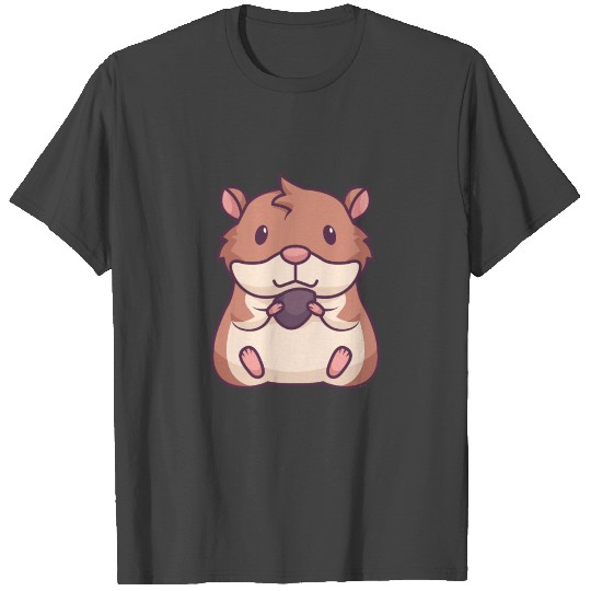 Hamster Holding Sunflower Seed T Shirts