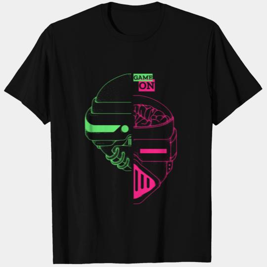 Game On Cyberpunk Futuristic Character T Shirts