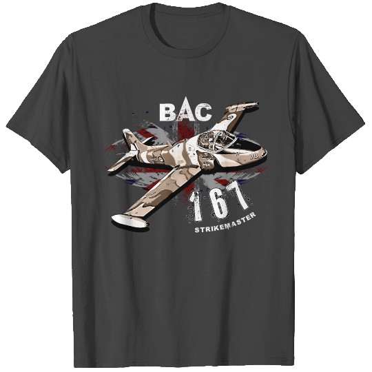BAC167 Strikemaster vintage aircraft T Shirts