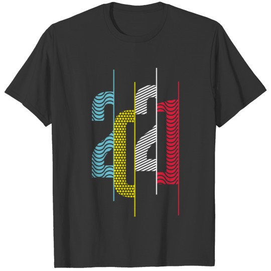 NYE 2021 Goodbye 2020 Hello 2021 Design Solid T-shirt