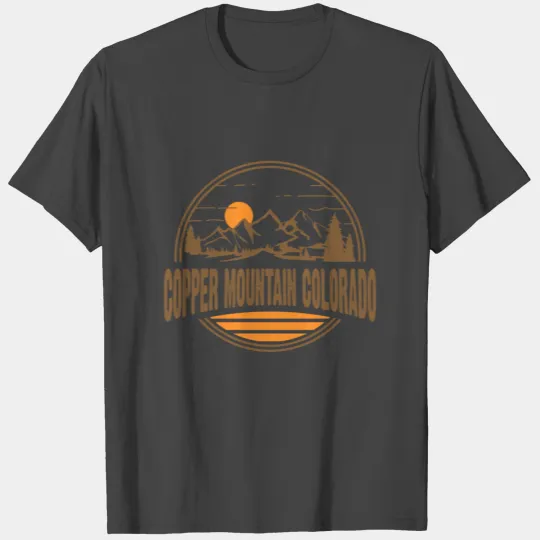 Vintage Copper Mountain Colorado Mountain Hiking P T Shirts