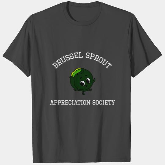 Brussel Sprout Appreciation Society Funny Christma T Shirts