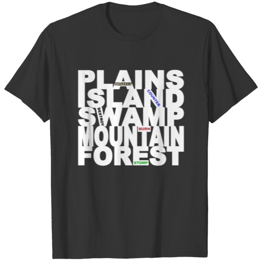 MTG Land Shirt T-shirt