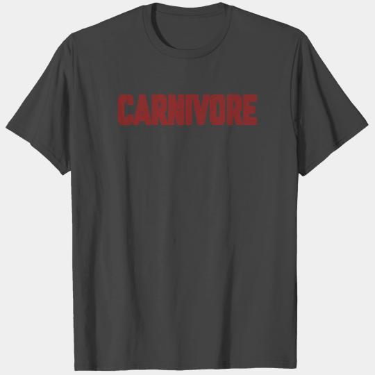 Carnivore Dotted Text Design T Shirts