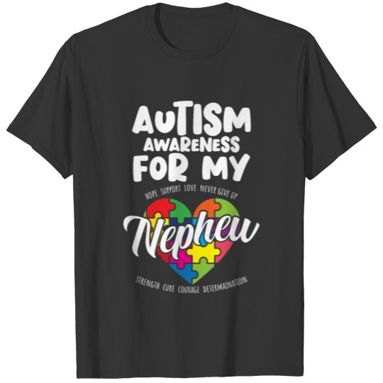 Autism for my Nephews Awareness T-shirt