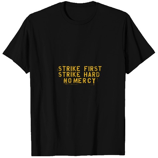 Cobra Kai Slogan Stencil T Shirts