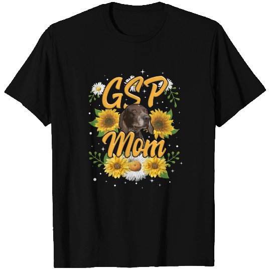 GSP Mom T Shirts German Shorthaired Pointer Mom