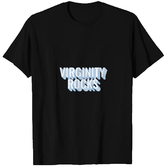 Virginity Rocks Vintage T Shirts and T Shirts