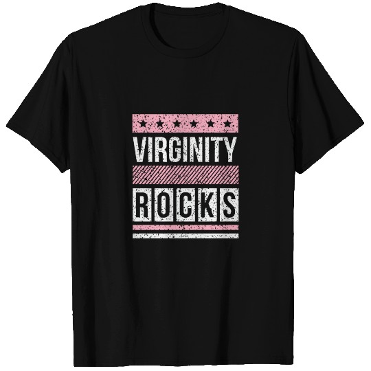 Virginity rocks T Shirts