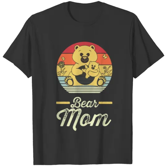 bears mother bear wilderness brown bear teddy bear T Shirts