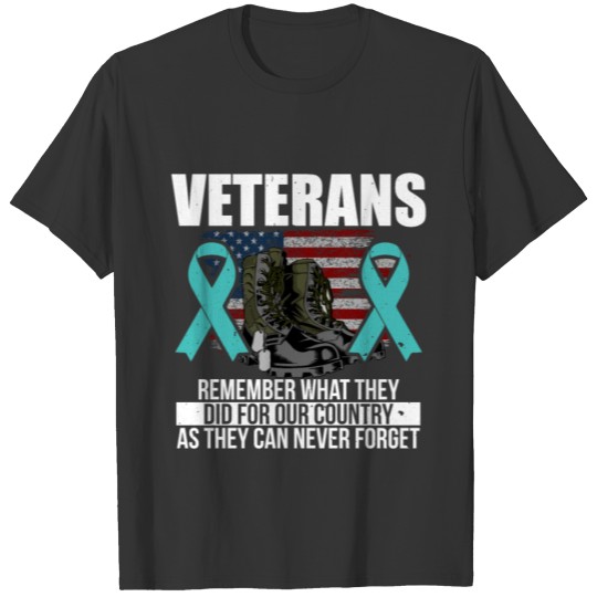 Remember what they did for our country 22 Vetera T-shirt