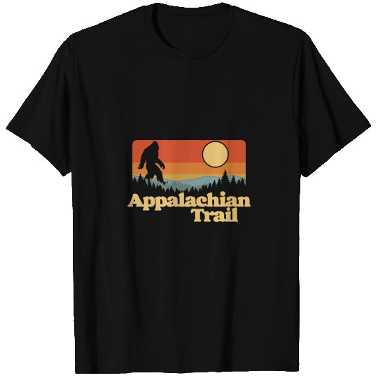 Appalachian Trail Bigfoot Outdoor Lover Vintage 80 T Shirts