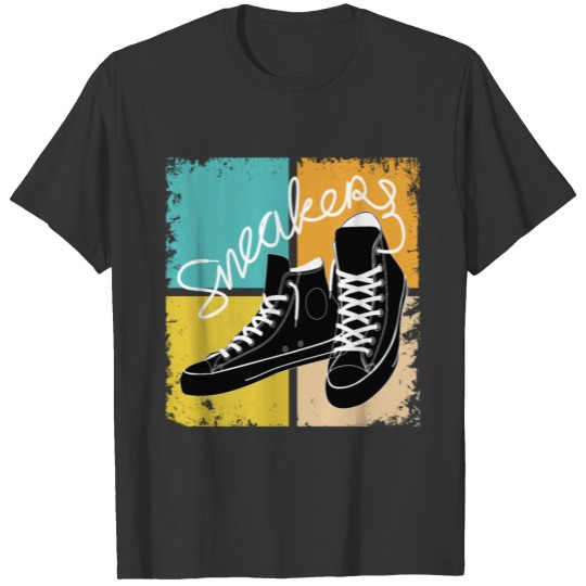 Funny Vintage Sneaker Shoelace Classic Movie T Shirts