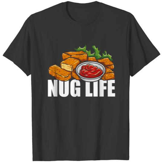 Chicken Nuggets Food Gift Love T-shirt