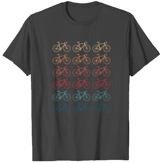 Retro Bike Art Cycling Sport Lover T Shirts