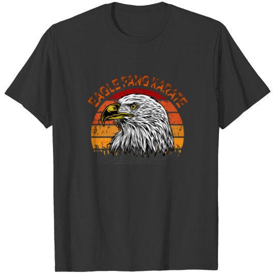 eagle fang karate vintage rétro T-shirt