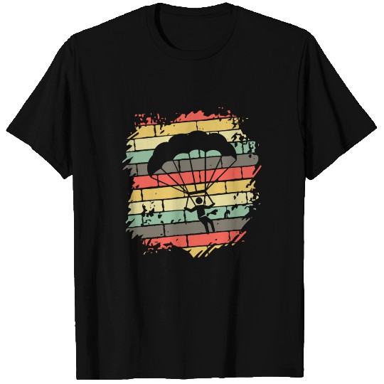Vintage Brick Wall Skydiver T Shirts
