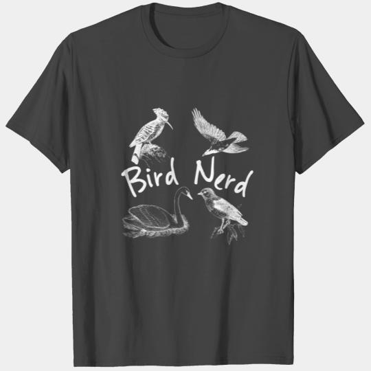 Bird Nerd, Bird watching, Ornithologist, Bird Wing T Shirts