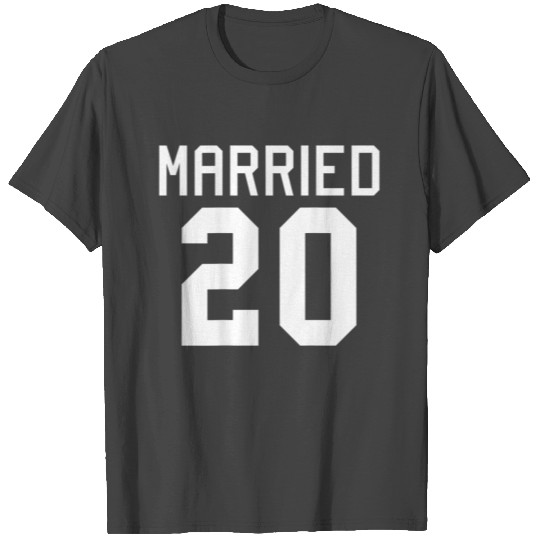 Just Married 2020 Matching Couples Honeymoon T Shirts