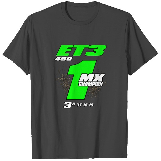 Et3 Motocross 2019 Mx Champ 450 Pro Gift T Shirts