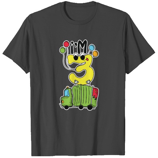 I'm 3 Birthday I Love Garbage Day Recycling T Shirts