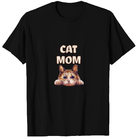 Cat Mom Cat Lovers Premium T Shirts
