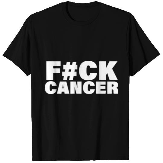 FuCk Cancer T Shirts Cancer Sucks